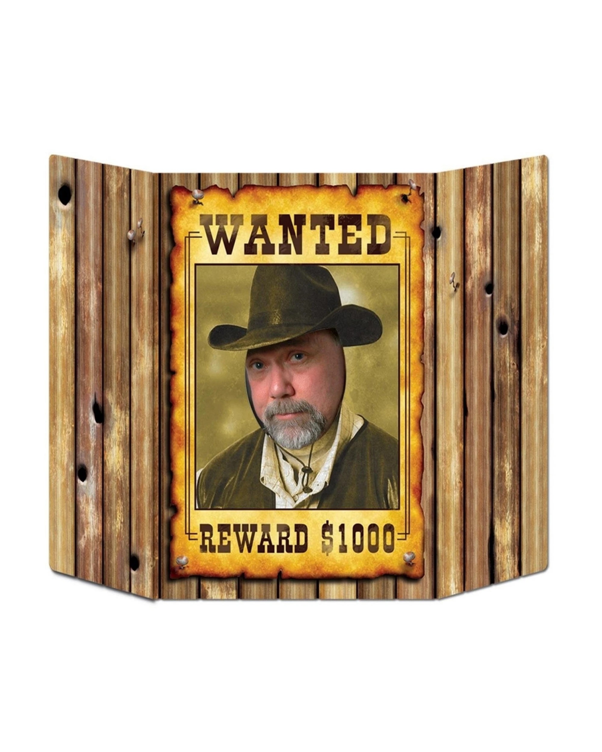 1 Beistle Western Wanted Party Photo Prop - Multi, 1 of 1