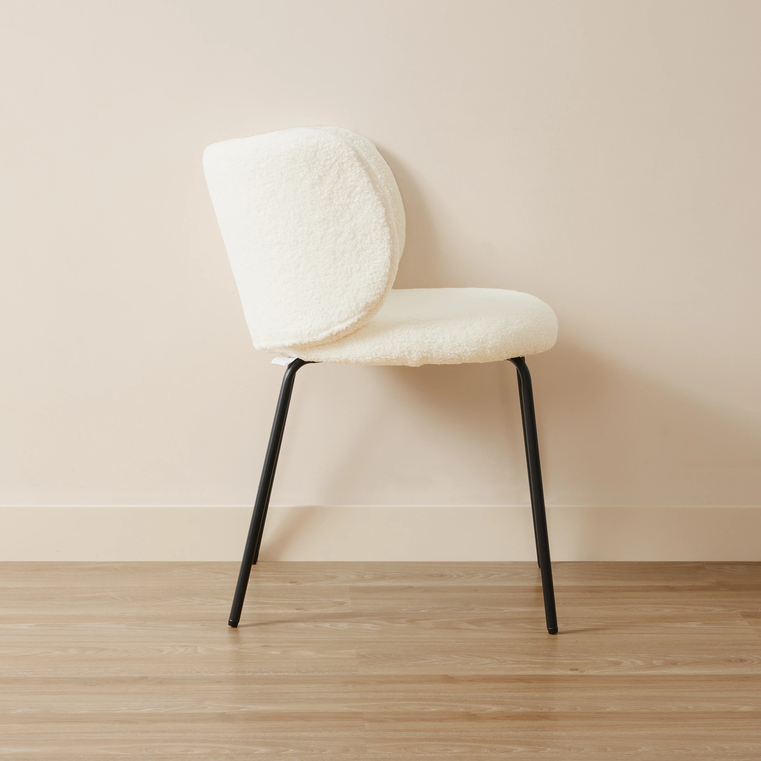 4 Abbey Boucle Dining Chair, 4 of 5