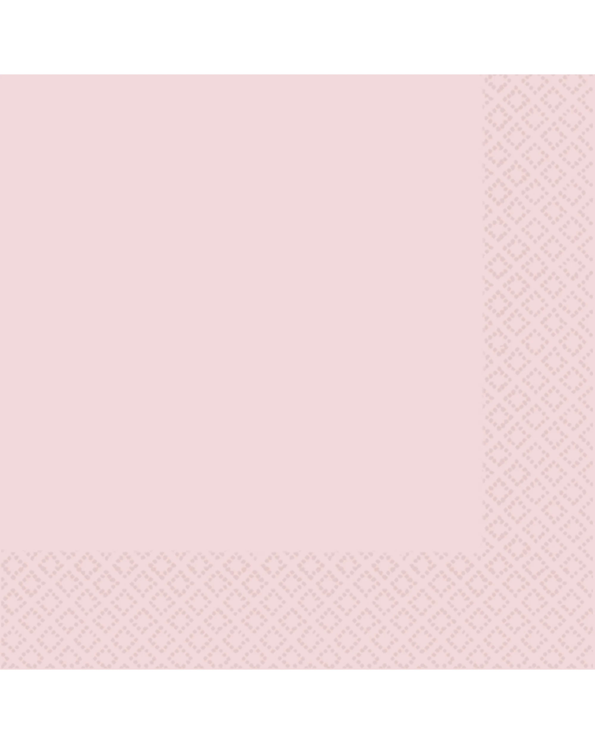 1 Amscan Dinner Napkins / Serviettes Pack of 40 - Pastel Pink - Pastel Pink, 1 of 2