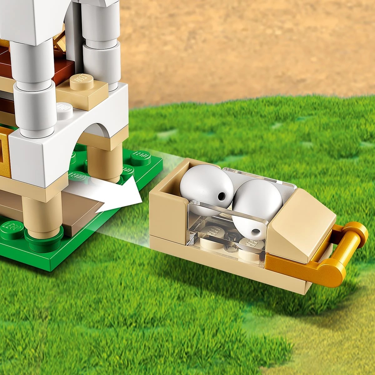 6 LEGO City Farm Chicken Henhouse 60344, 6 of 9