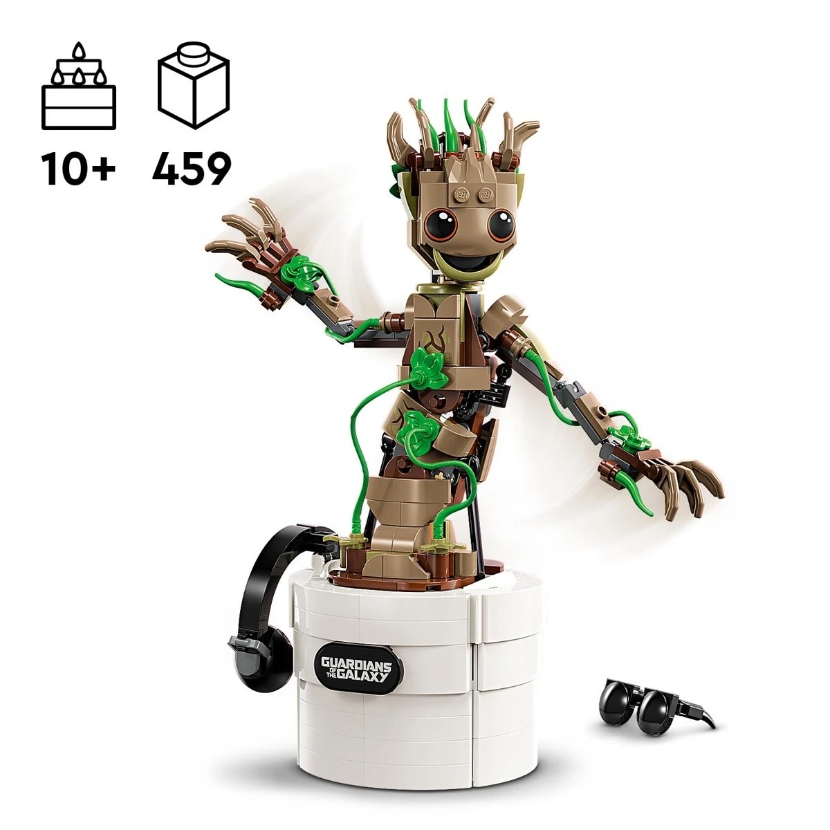 9 LEGO Marvel Dancing Groot 76297, 9 of 10