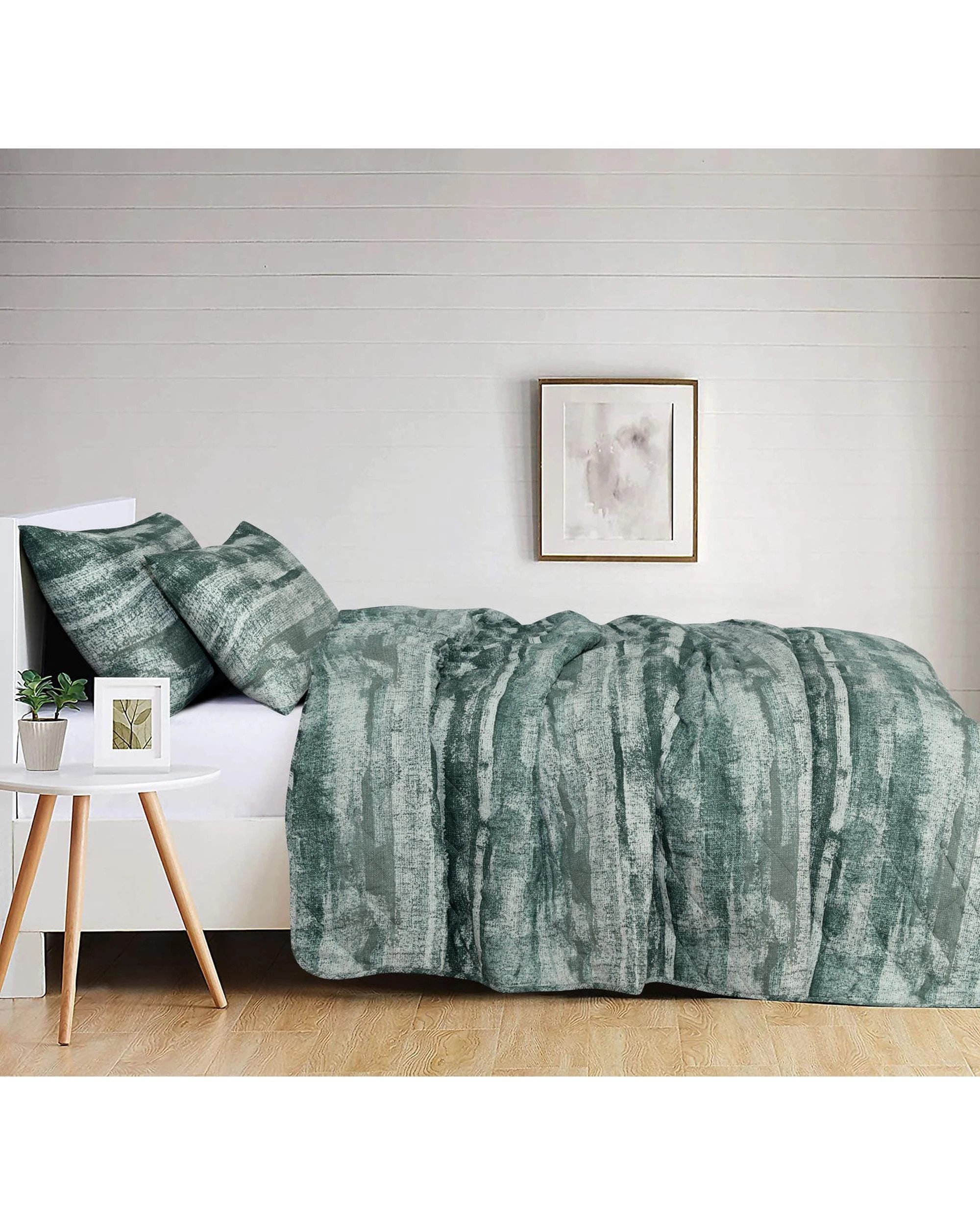 2 Amsons Pure Cotton Bedspread Set - Queen Bed - Multi, 2 of 2