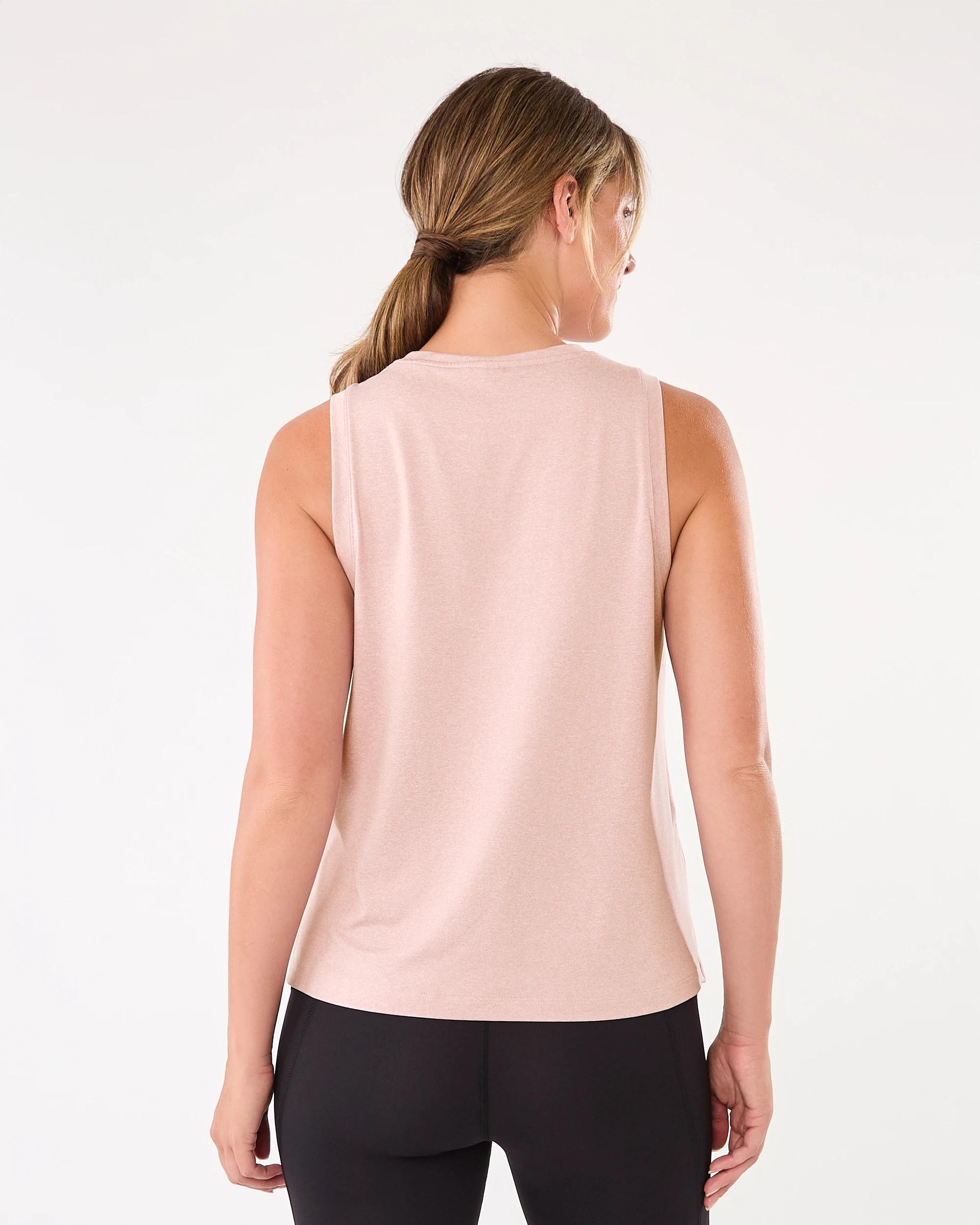 3 Active Womens Studio Tank Burn Pink, 3 of 6