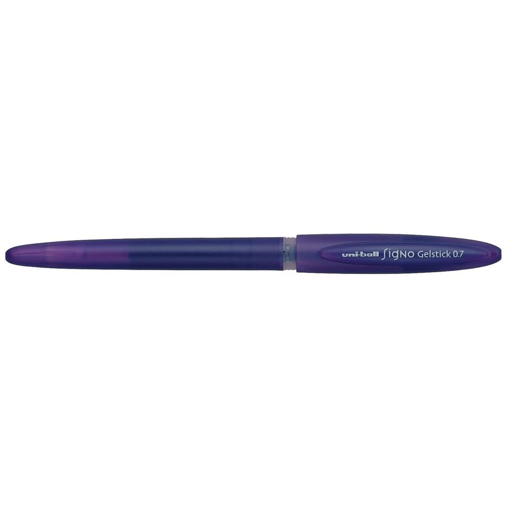 1 Uni-Ball Signo Gelstick Rollerball Pen 0.7mm Violet, 1 of 1
