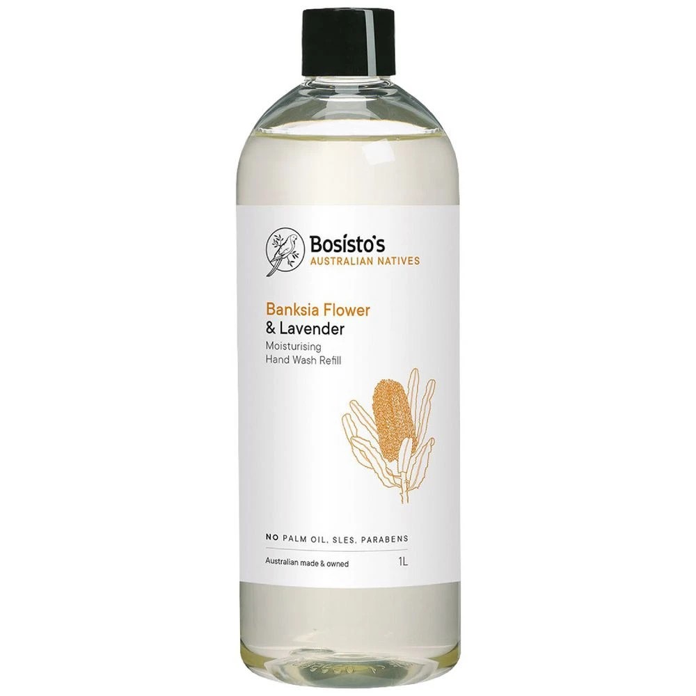1 Bosisto's Banksia Flower & Lavender Handwash Refill 1L, 1 of 2