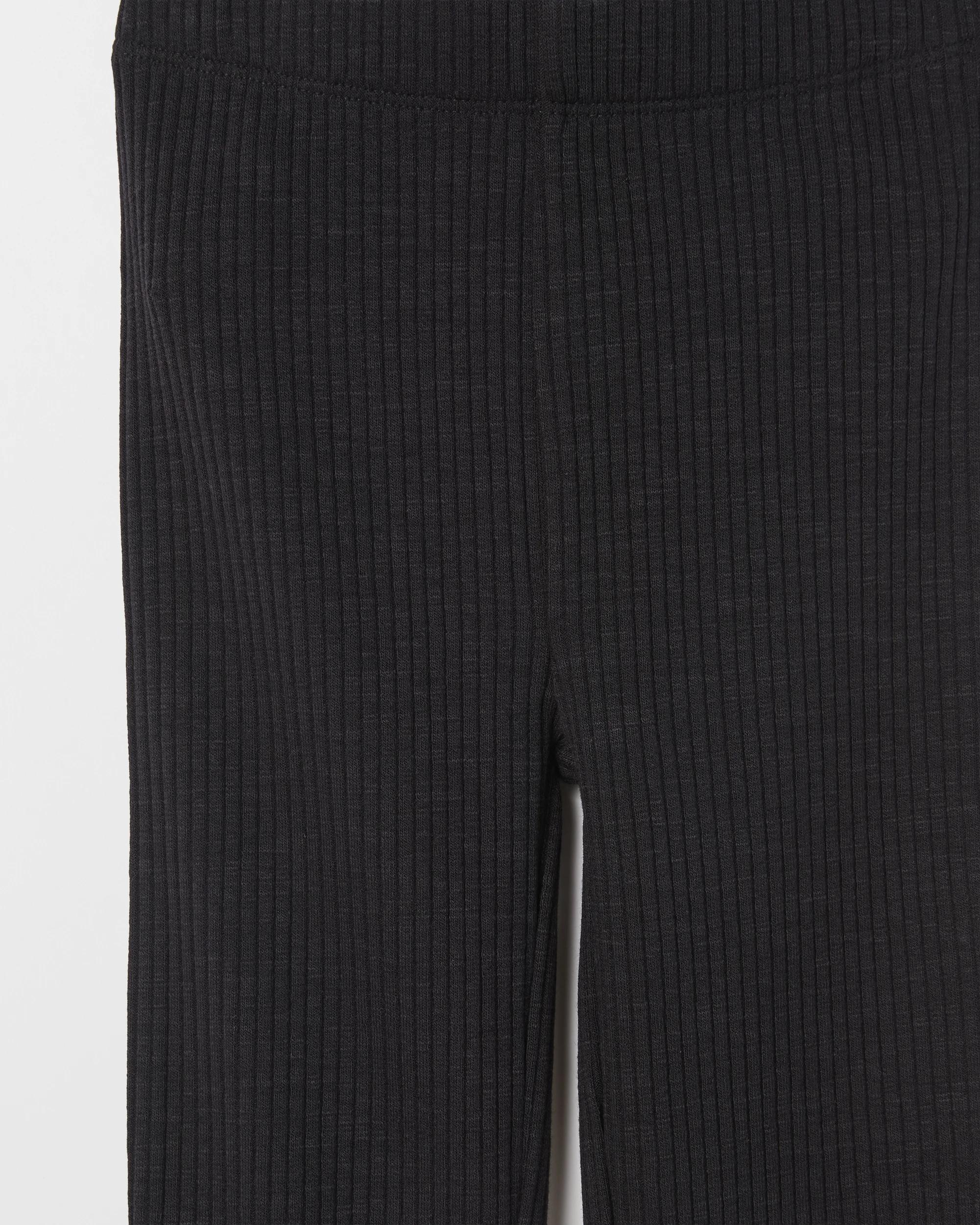 2 Target Kids Flare Heavyweight Rib Slub Pants BLACK, 2 of 2