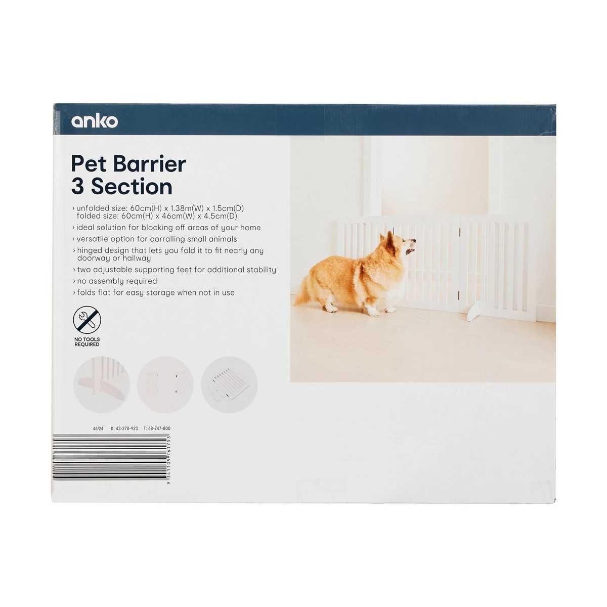 9 Pet Barrier 3 Section, 9 of 9