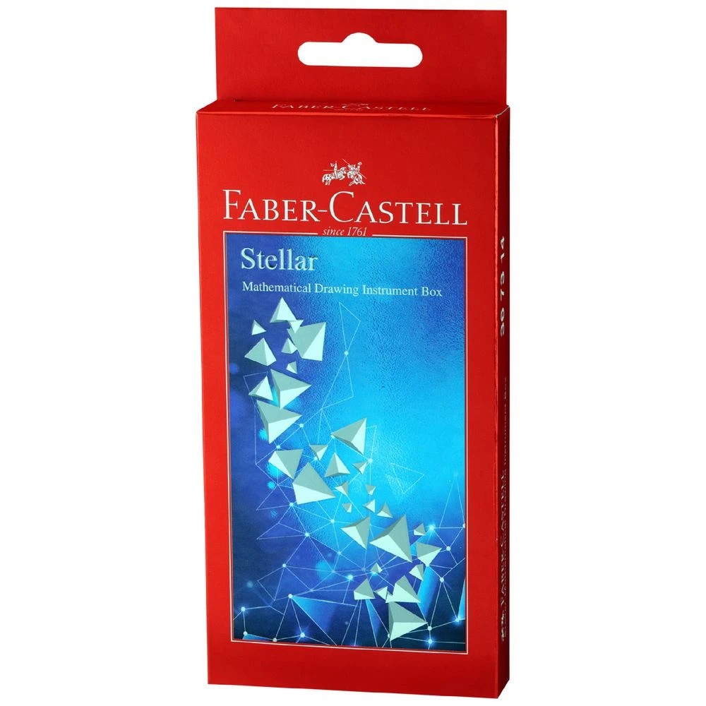 3 Faber Castell Stellar Geometry Set 11 Pieces Blue, 3 of 3