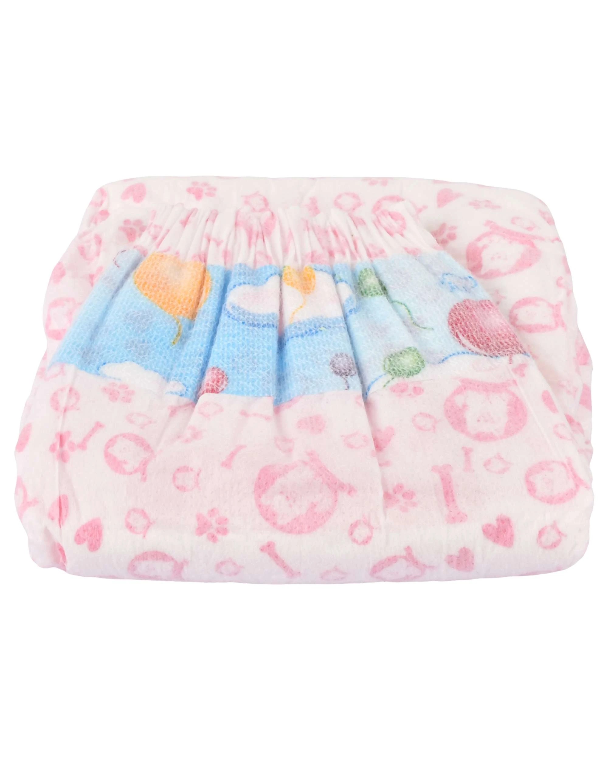 4 Advwin 50 Pack Female Dog Puppy Pet Diapers Dog Nappies, 4 of 8