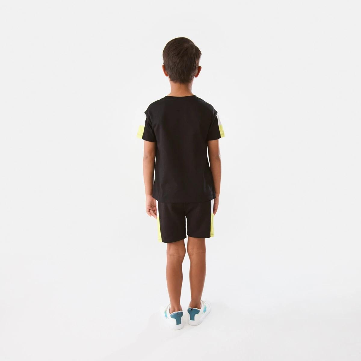5 Panel Knit Shorts Black, 5 of 7