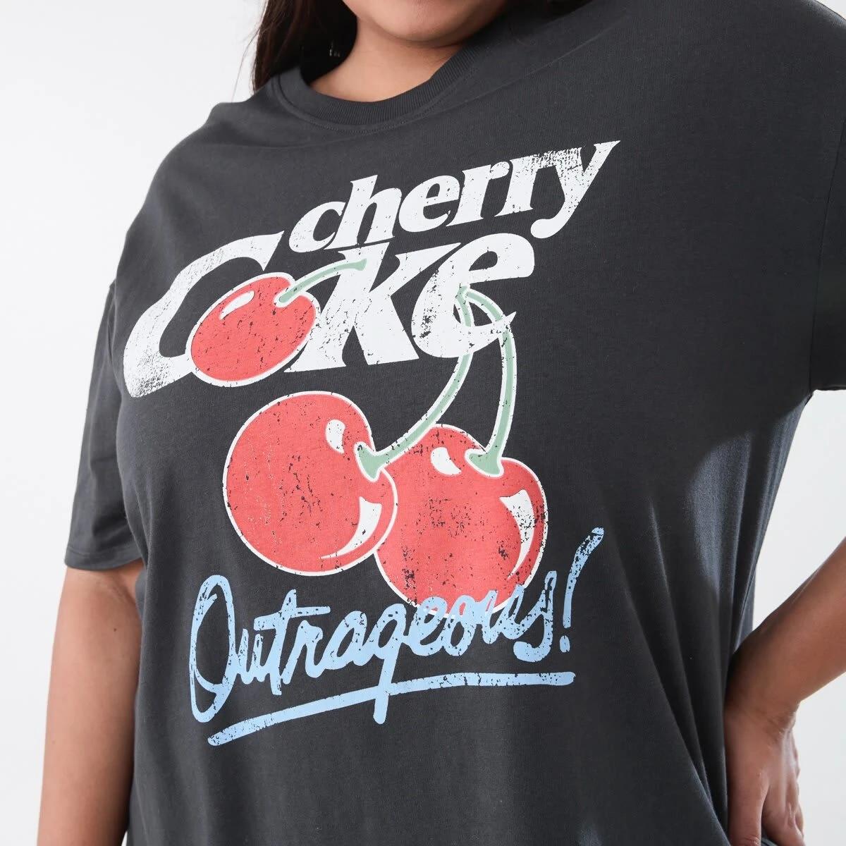 5 Curve Coke License Short Sleeve T-shirt CHERRY COKE, 5 of 5