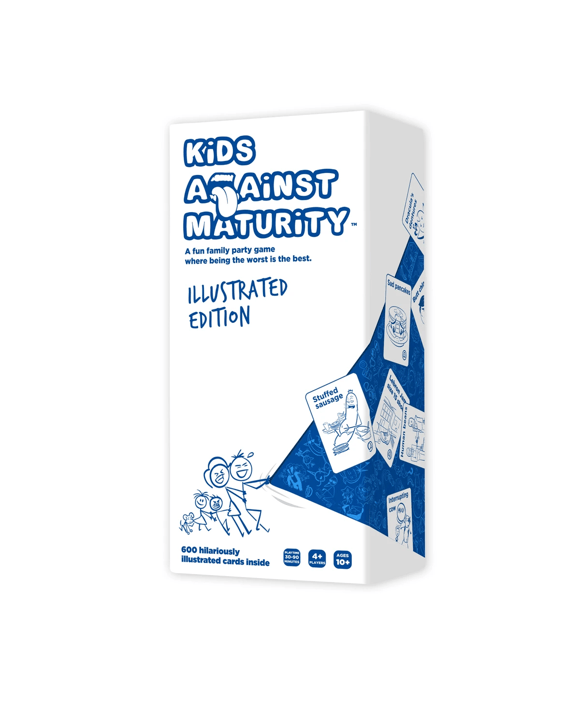 Kids Against Maturity Illustrated Edition Card Game *Sealed* Ages 10