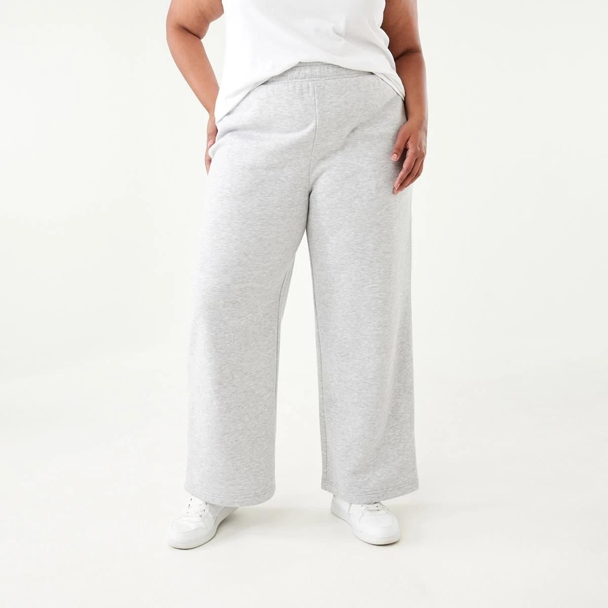 1 Curve Wide Leg Trackpants Slvr Marle, 1 of 5