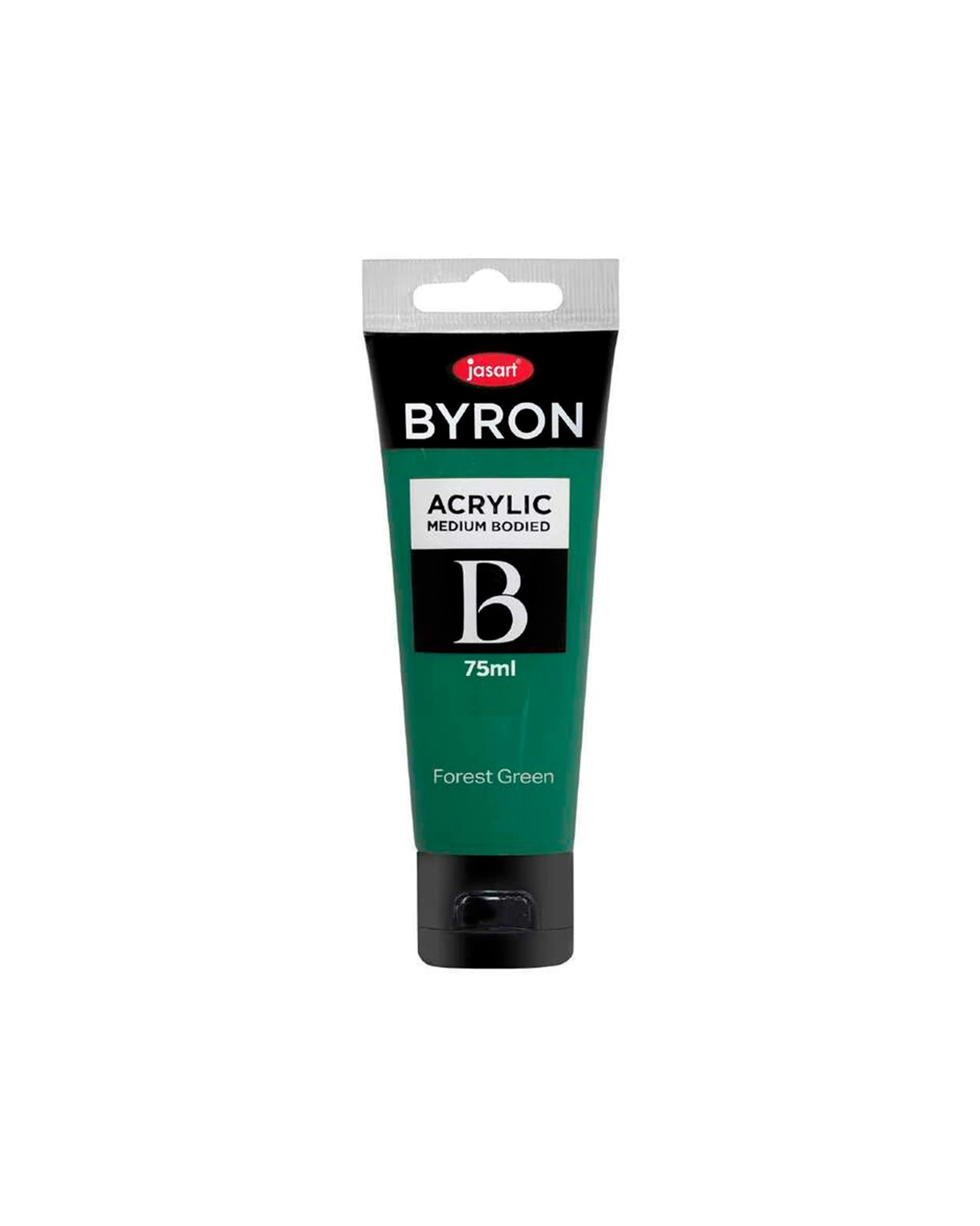 2 Jasart 10PK Byron Acrylic Paint Tube Art Craft Medium Bodied Non Toxic 75ml Forest - Green, 2 of 2