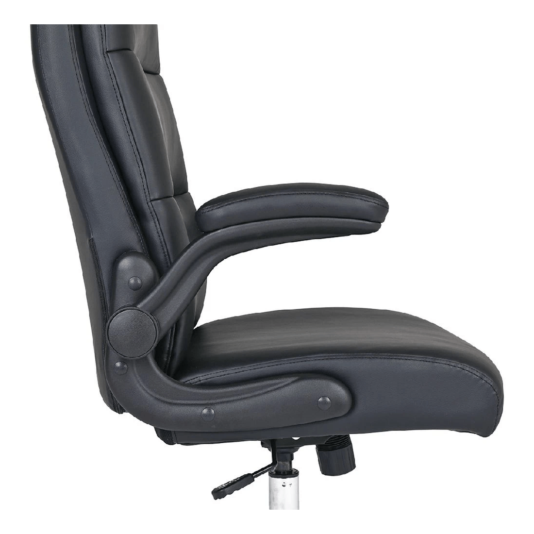 6 J.Burrows Stanton PU Chair Black, 6 of 10