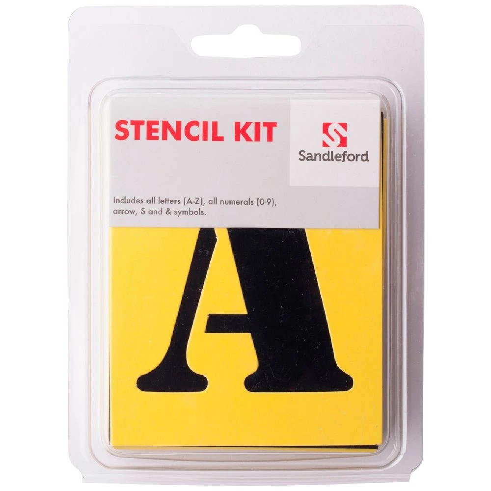 1 Sandleford Stencil Kit 100mm, 1 of 2