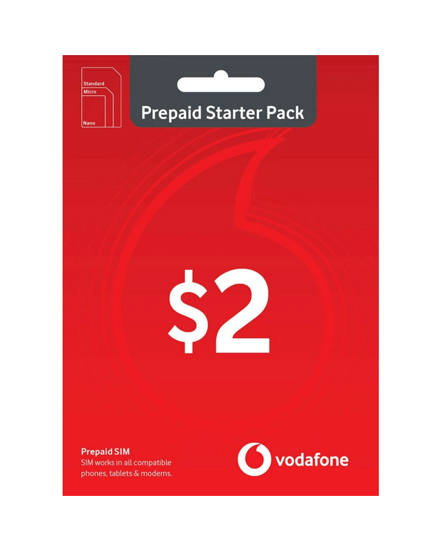 Vodafone $2 Prepaid Eco