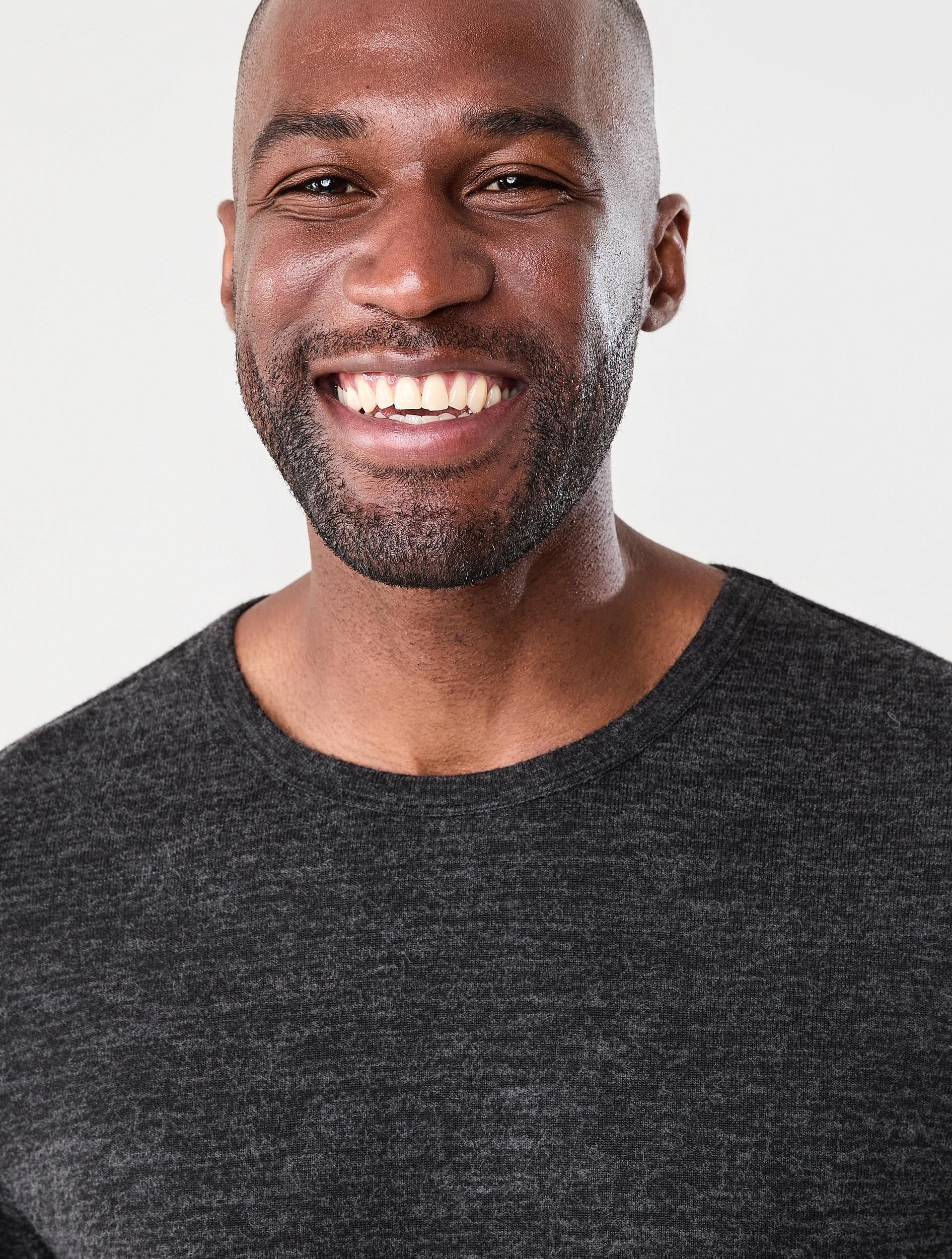 4 Long Sleeve Brushed Knit Top Blk Marle, 4 of 6