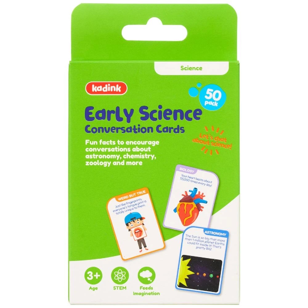 1 Kadink Conversation Cards Early Science, 1 of 3