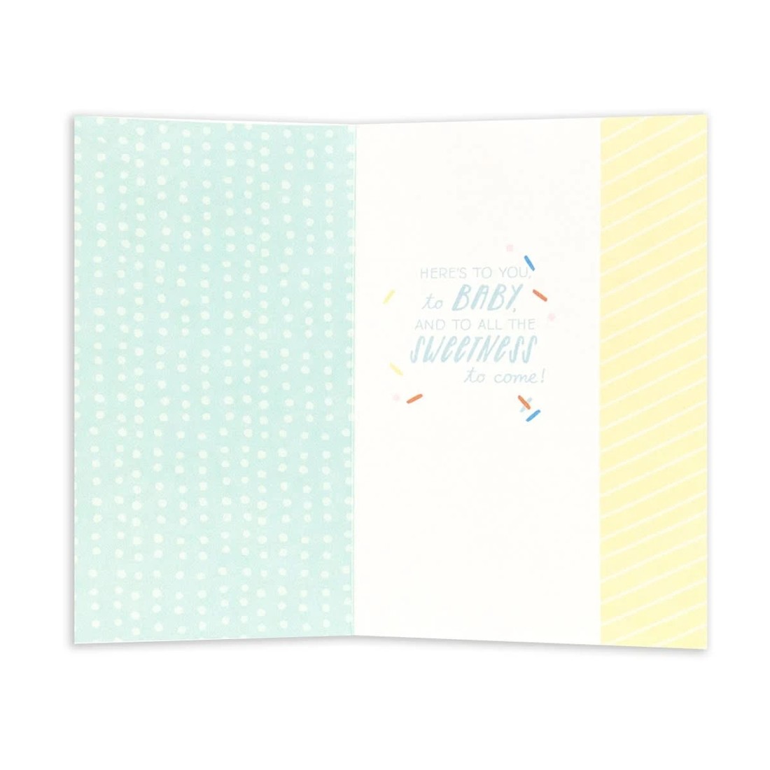 2 Connections from Hallmark Baby Congratulations Card - Sprinkle of Love, 2 of 3