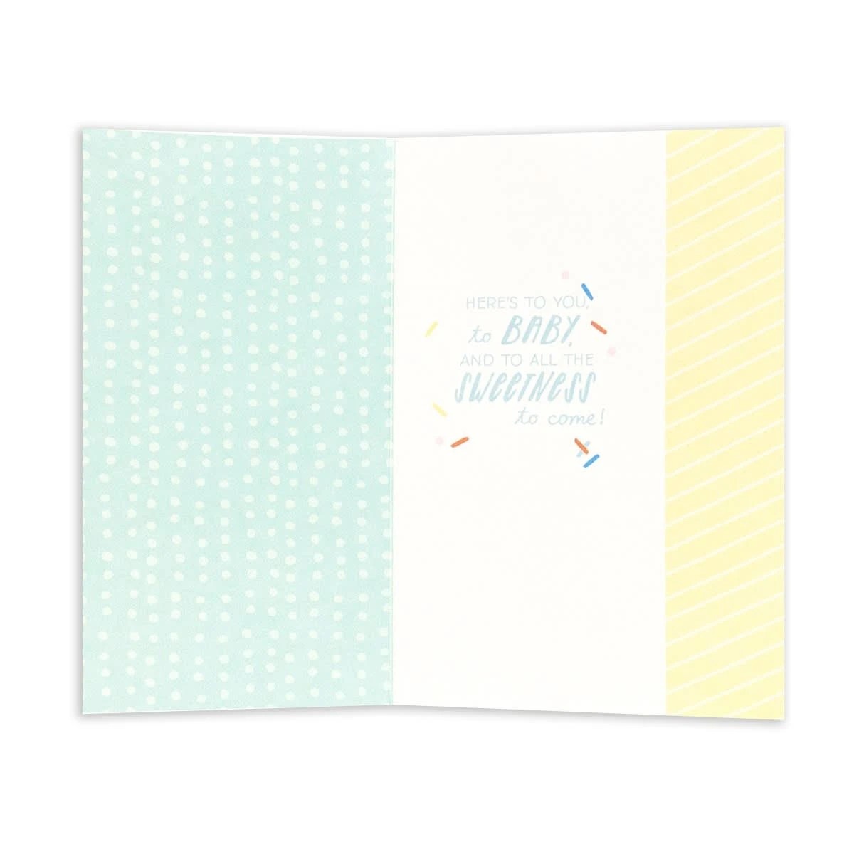 2 Connections from Hallmark Baby Congratulations Card - Sprinkle of Love, 2 of 3