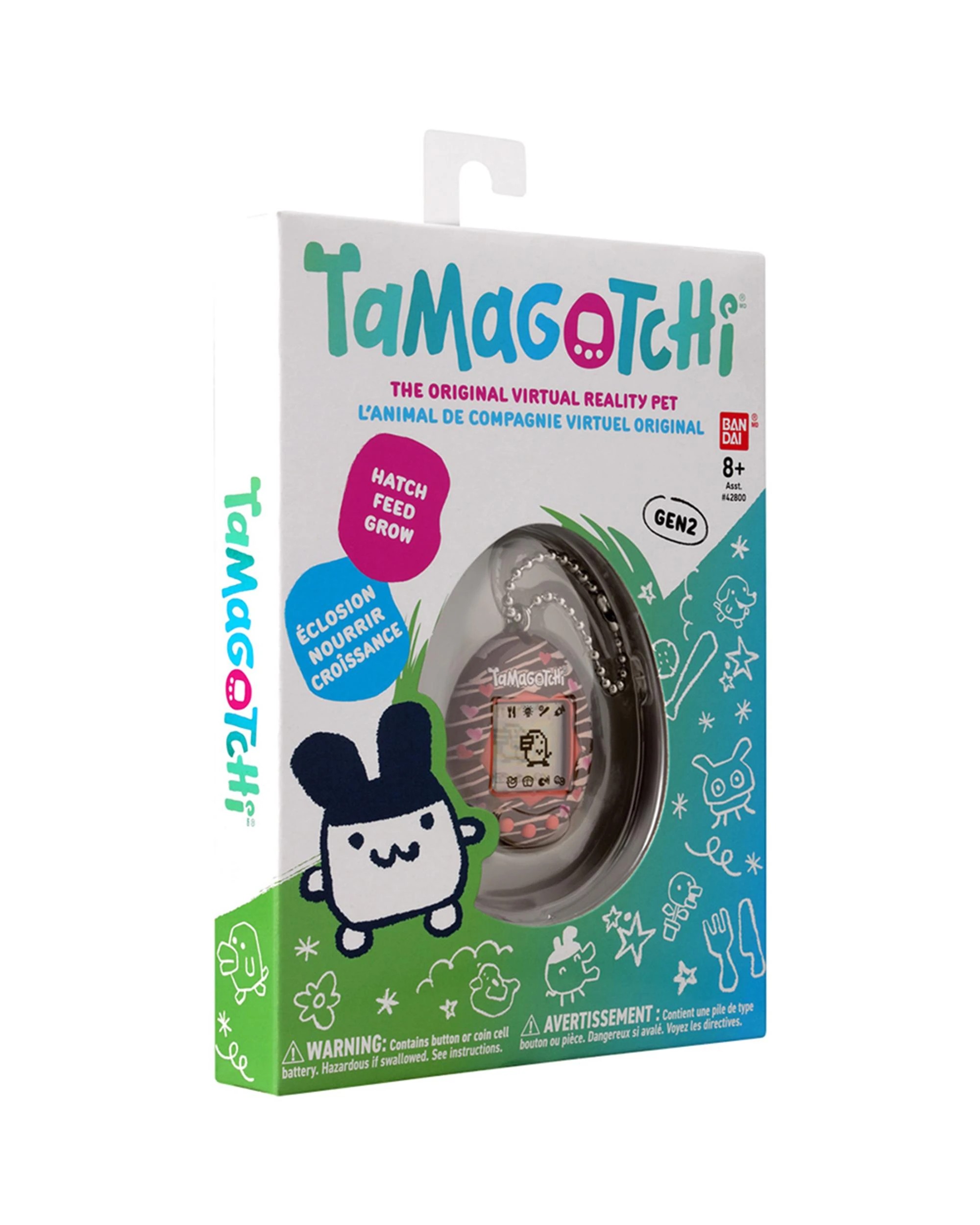 1 Tamagotchi Original Gen 2 - Chocolate - Multi, 1 of 1
