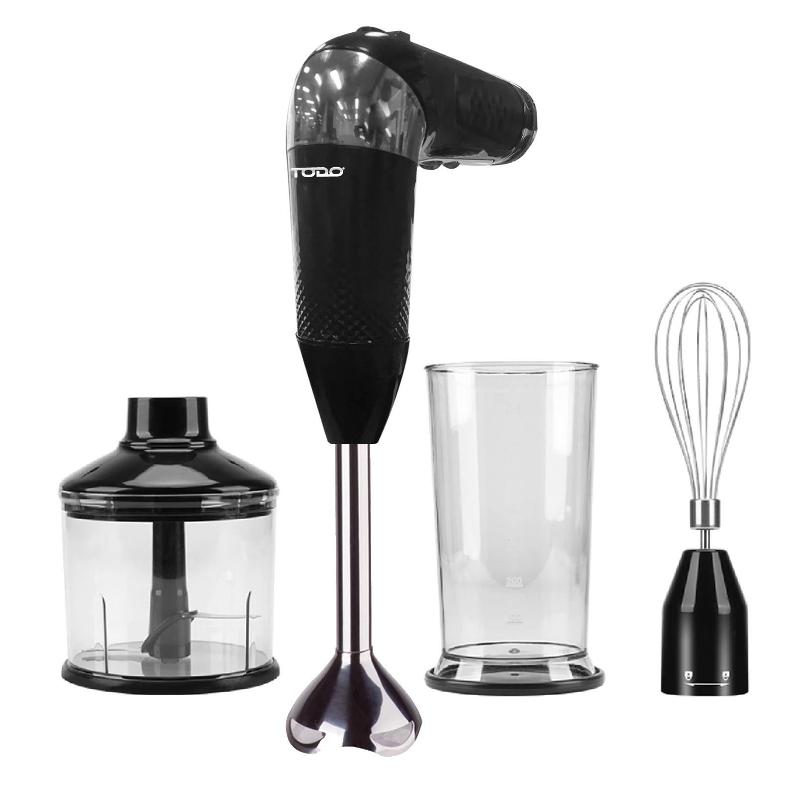 7 TODO Cordless Stick Blender Food Chopper Whisk 7.4V 2000mAh Handheld Electric Blender, 7 of 8