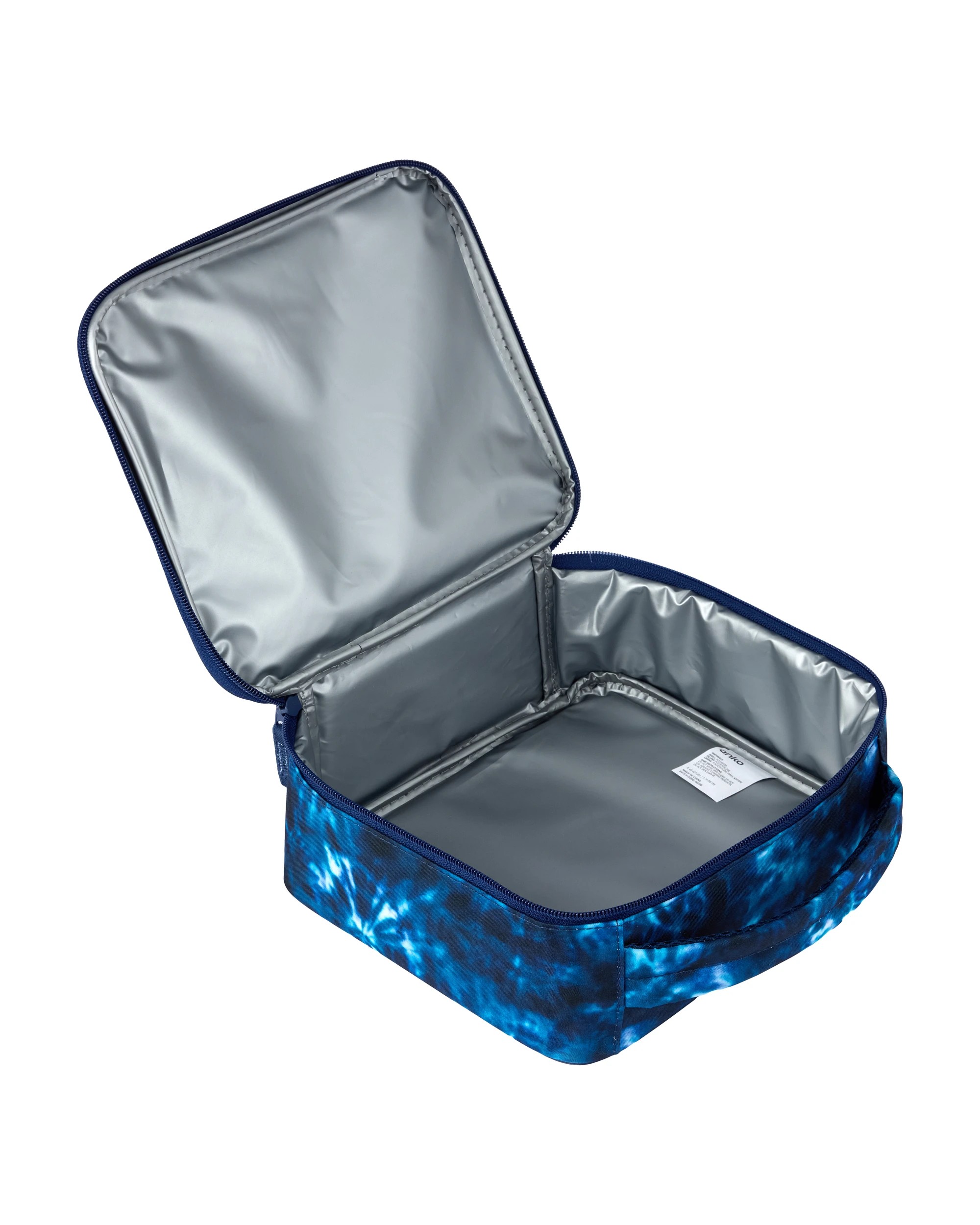 5 10 Piece Blue Tie Dye Lunch Set, 5 of 8