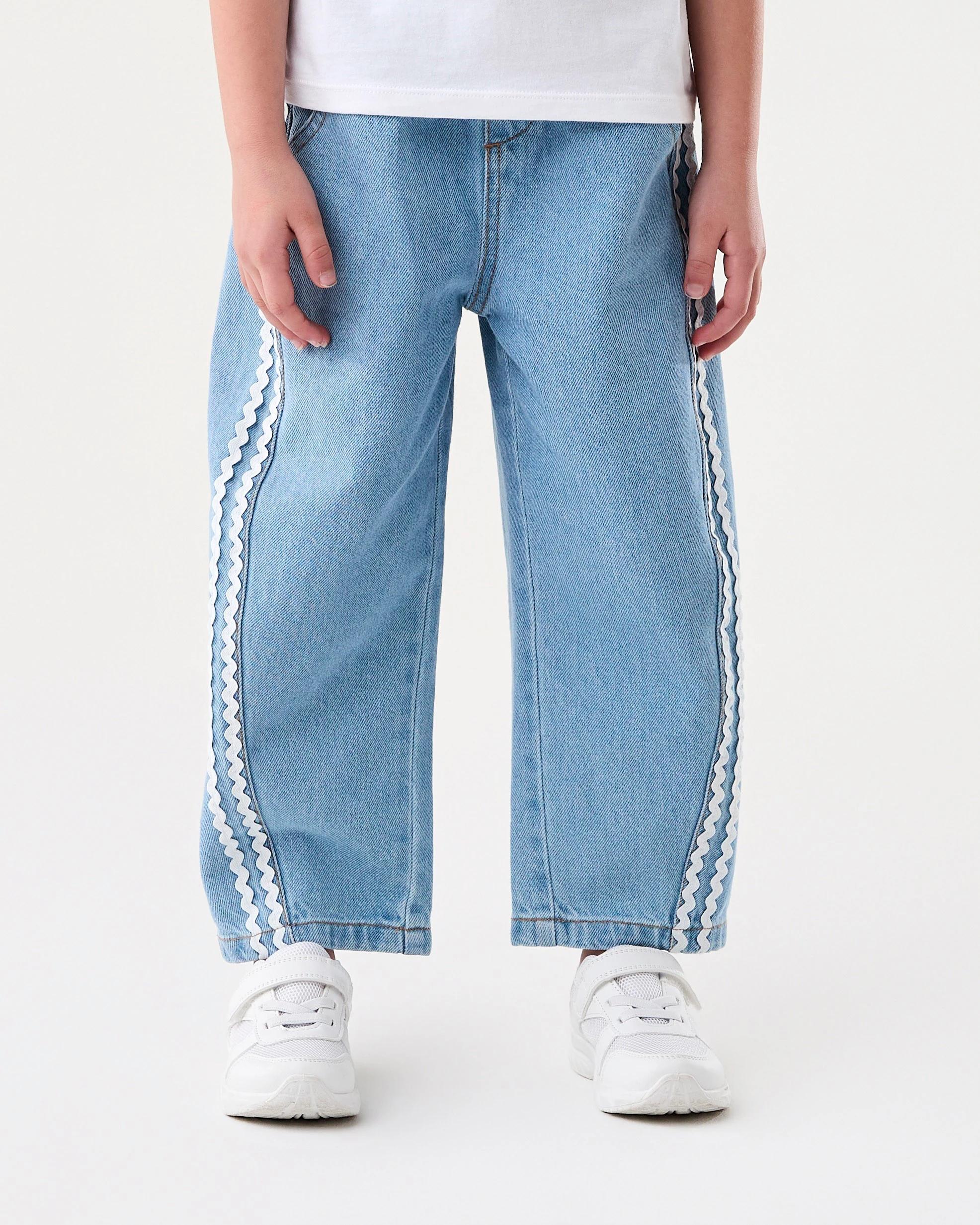 1 Barrel Jeans Mid Denim, 1 of 7
