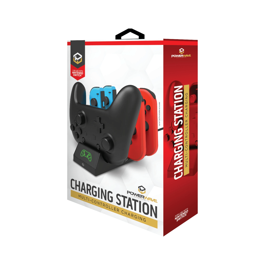 1 Powerwave Nintendo Switch Charging Station
 - Black, 1 of 3