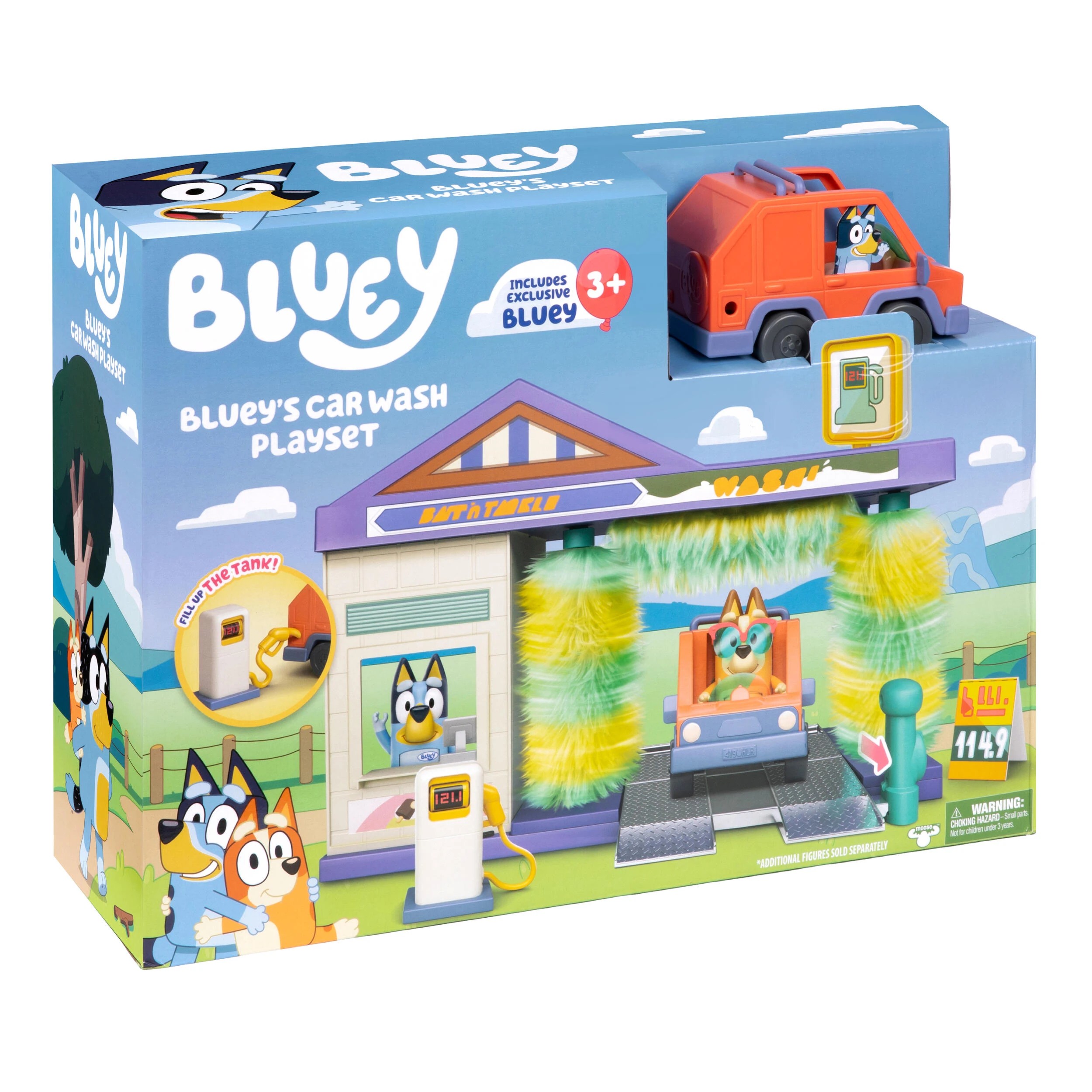 3 Bluey Car Wash Playset, 3 of 8