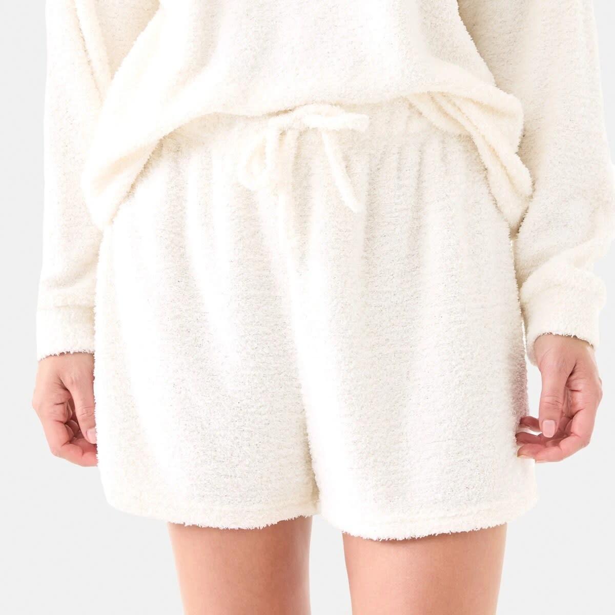 1 Plush Fleece Shorts Whisper, 1 of 5