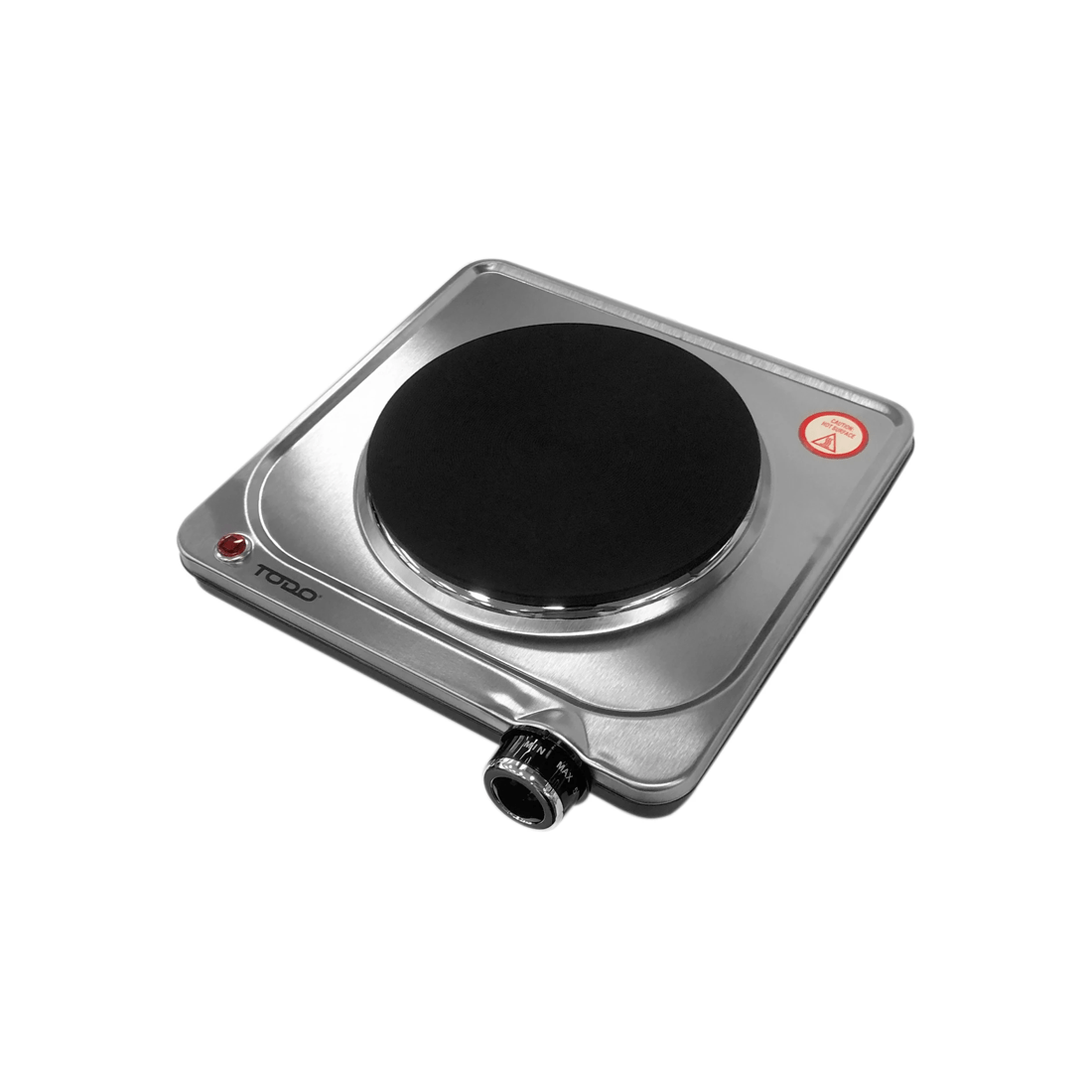 1 TODO 1500W Portable Hotplate Electric Cooktop Single Stainless Steel, 1 of 6