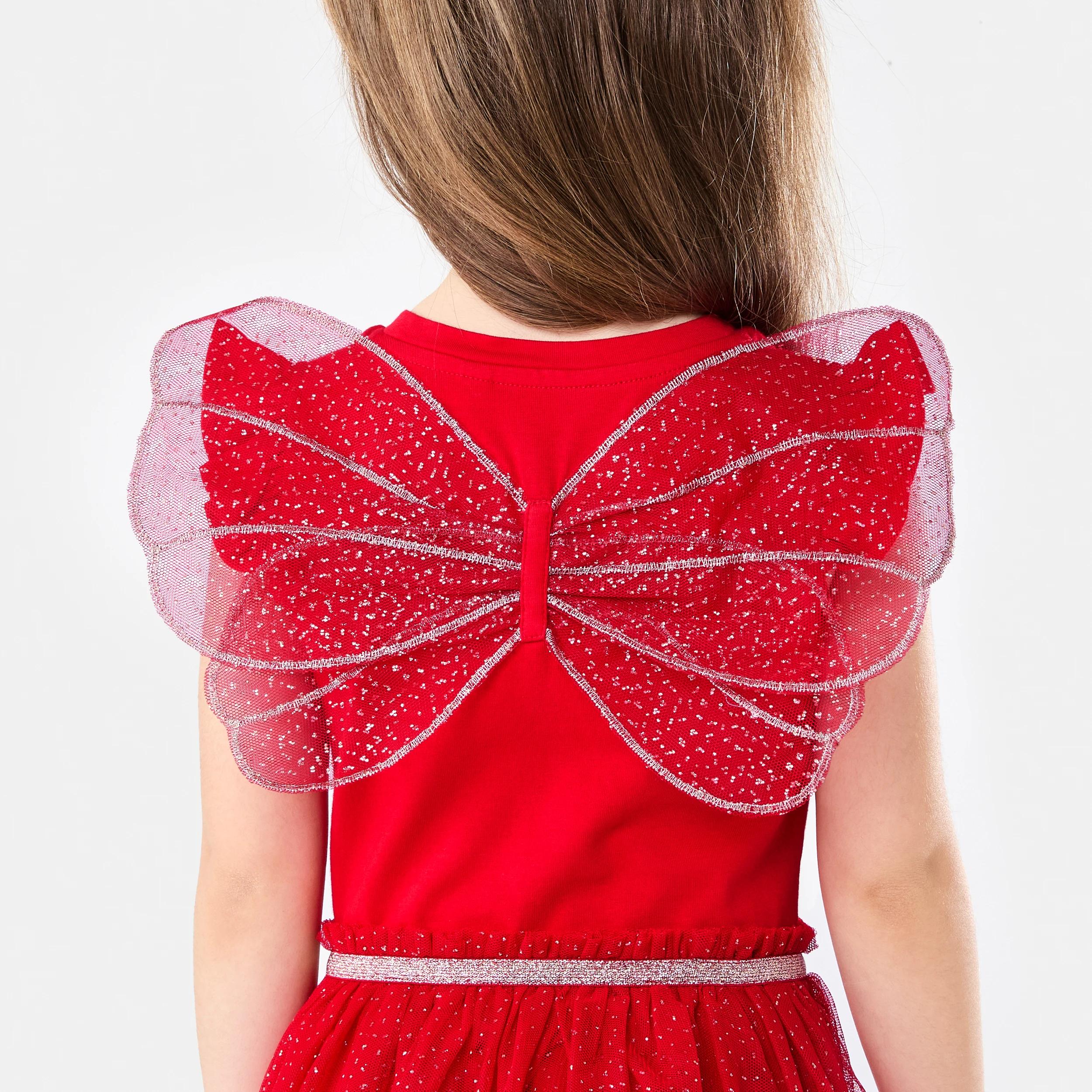 9 Christmas Tutu Dress RED REINDEER, 9 of 10