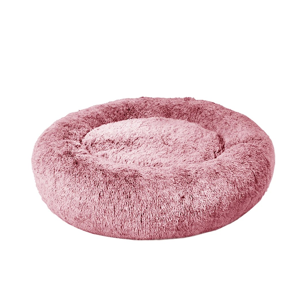 1 Pawz Upgraded 70X70X26Cm Removable Cover Calming Bed In Colour - Pink, 1 of 8