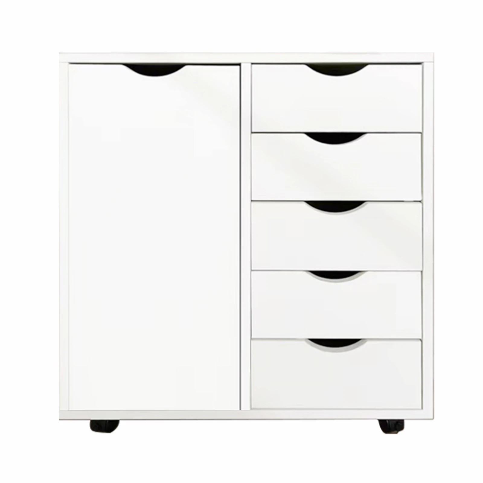 4 Ausway 5 Drawer File Cabinet Mobile Desk Filing Document Organiser, 4 of 7