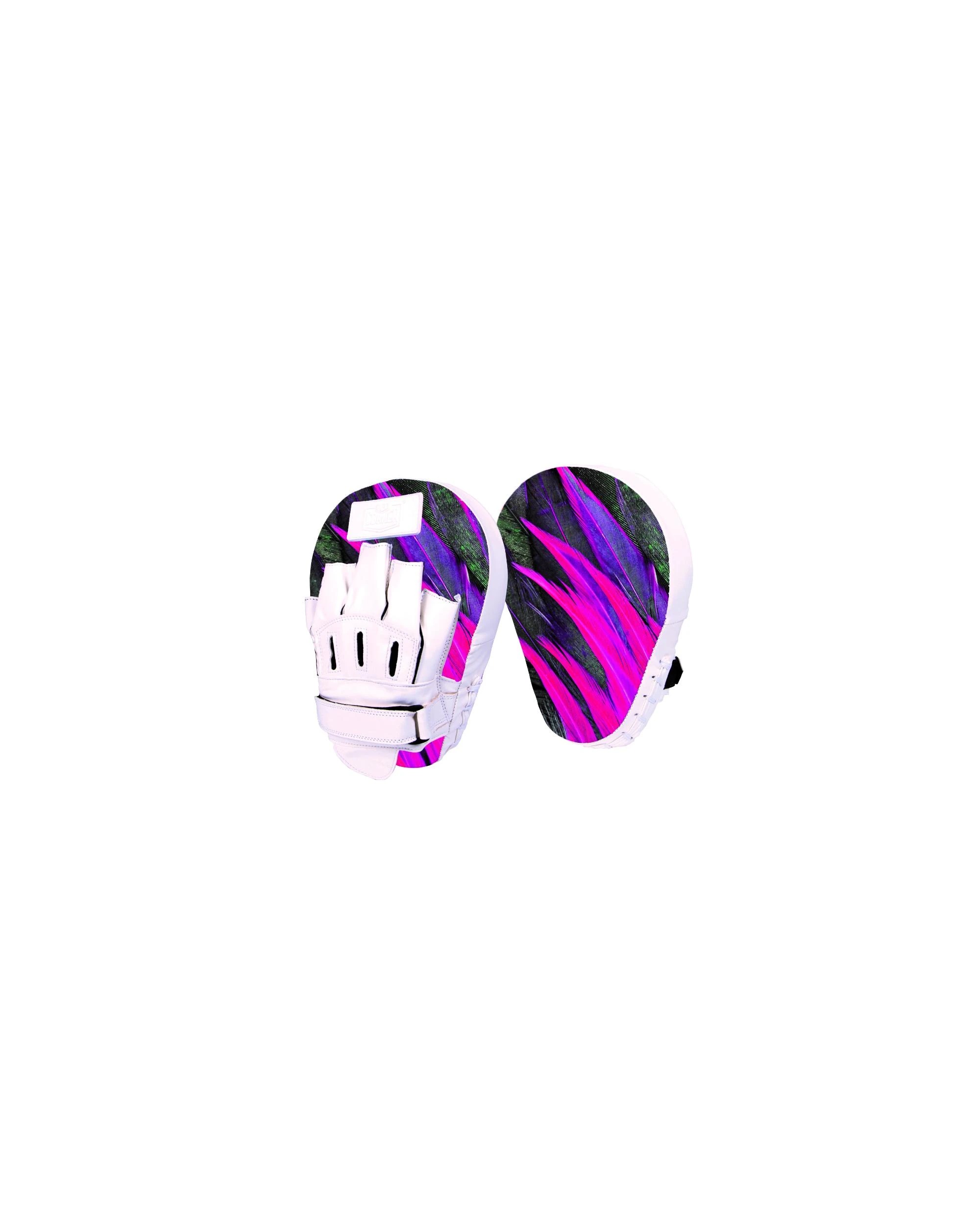 1 Red Corner Boxing Womens Boxing and Training Focus Pads - Feathers - Purple, 1 of 1