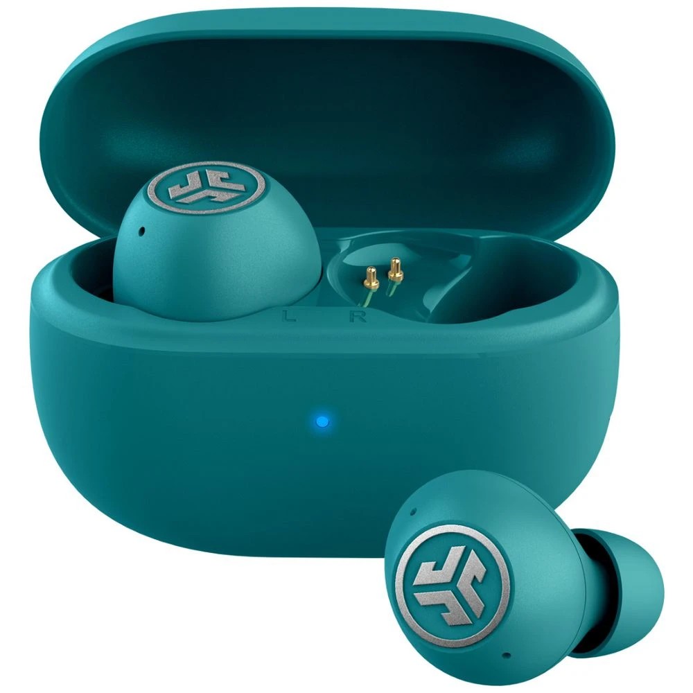 1 JLab Go Pop ANC True Wireless Earbuds Teal, 1 of 5