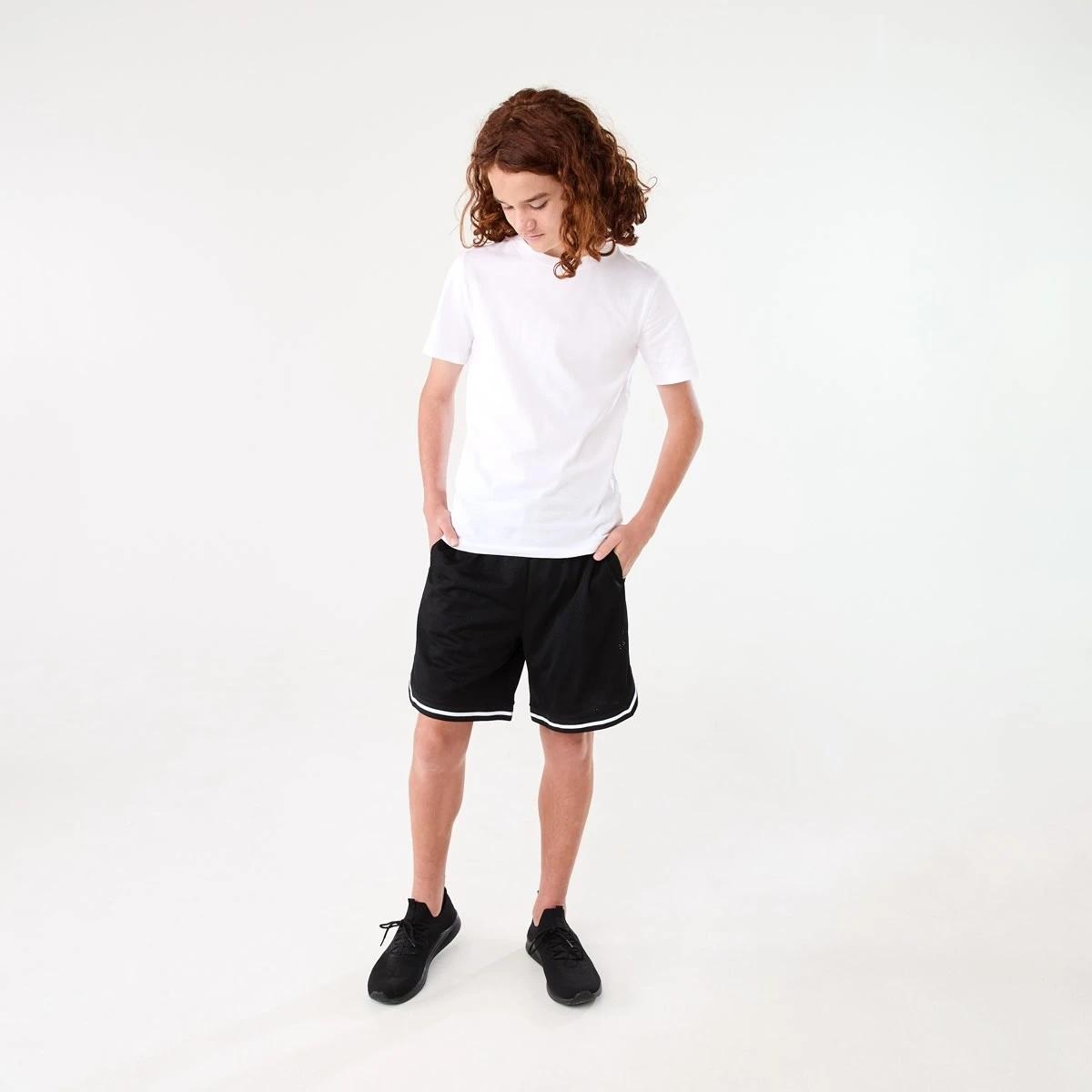 6 Active Kids Mesh Shorts BLACK, 6 of 7