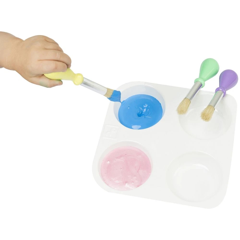 3 First Creations Easi-Grip Paintbrushes Assorted 3 Pack, 3 of 4