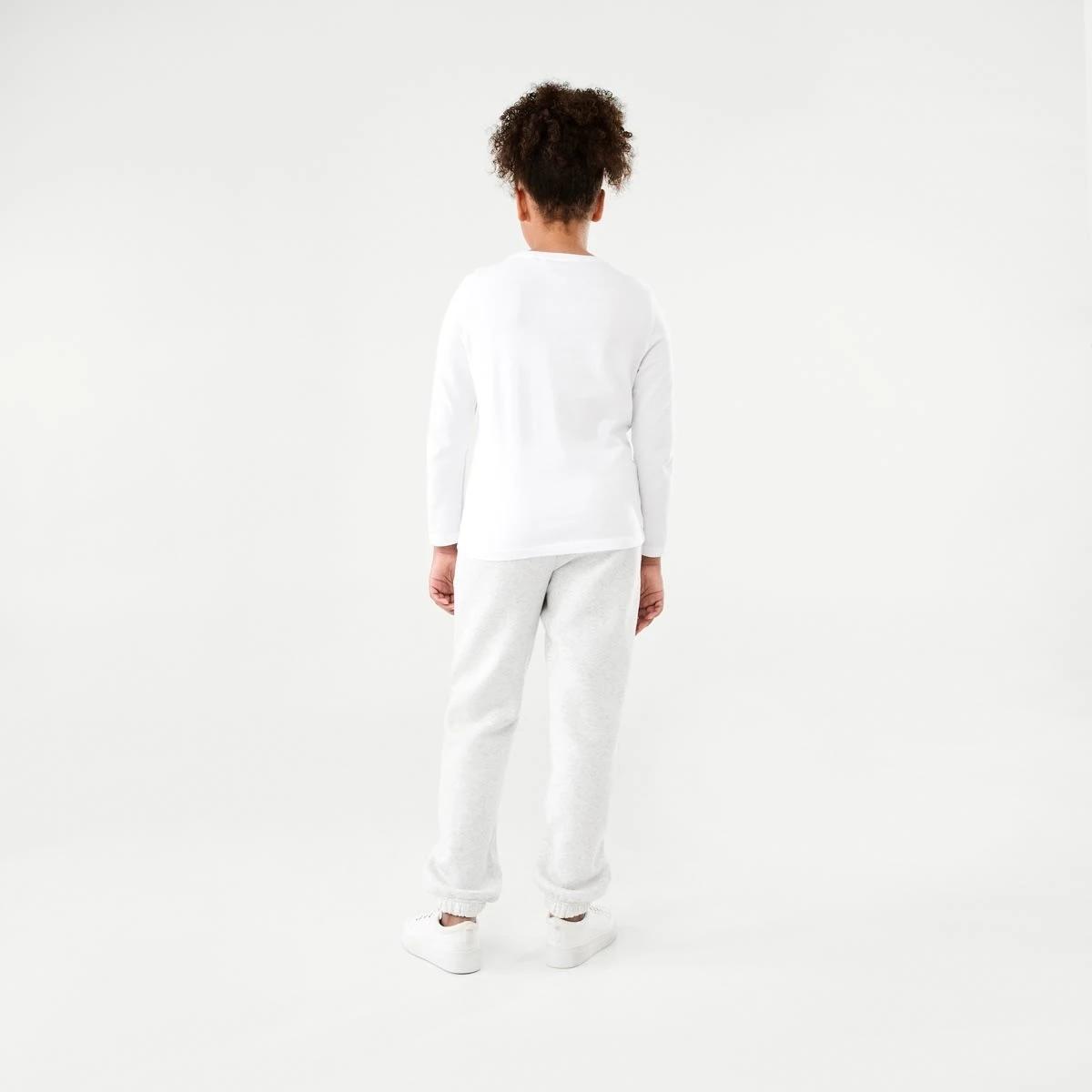 6 Basic Trackpants Wht Marle, 6 of 8