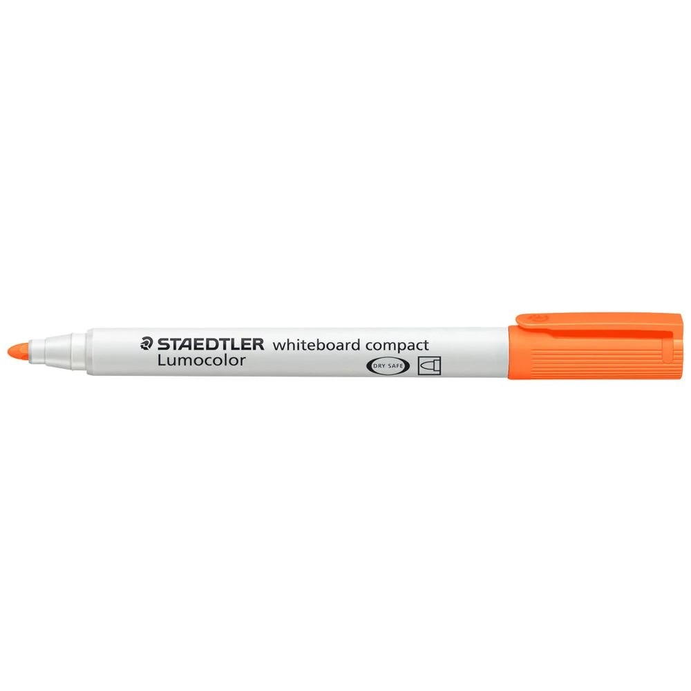 1 Staedtler Lumocolor Compact Whiteboard Marker Orange, 1 of 7