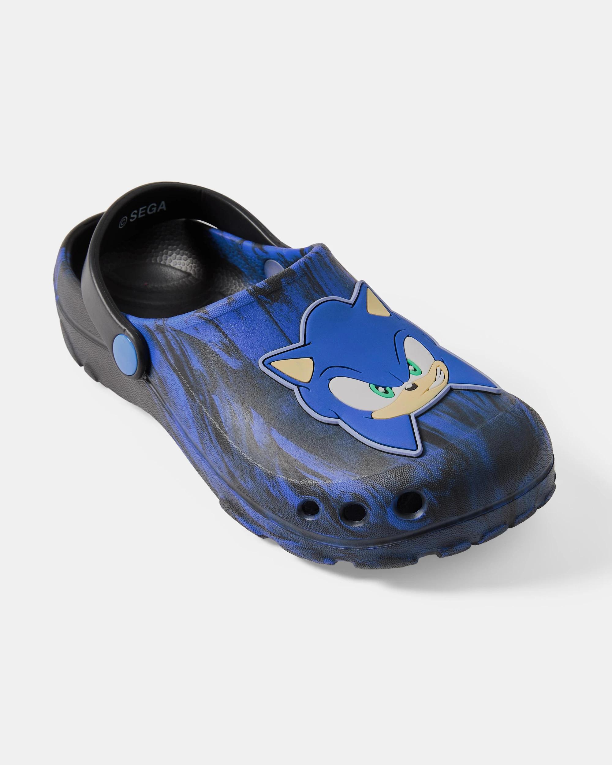 1 Senior Sonic the Hedgehog License Clogs SONIC, 1 of 4