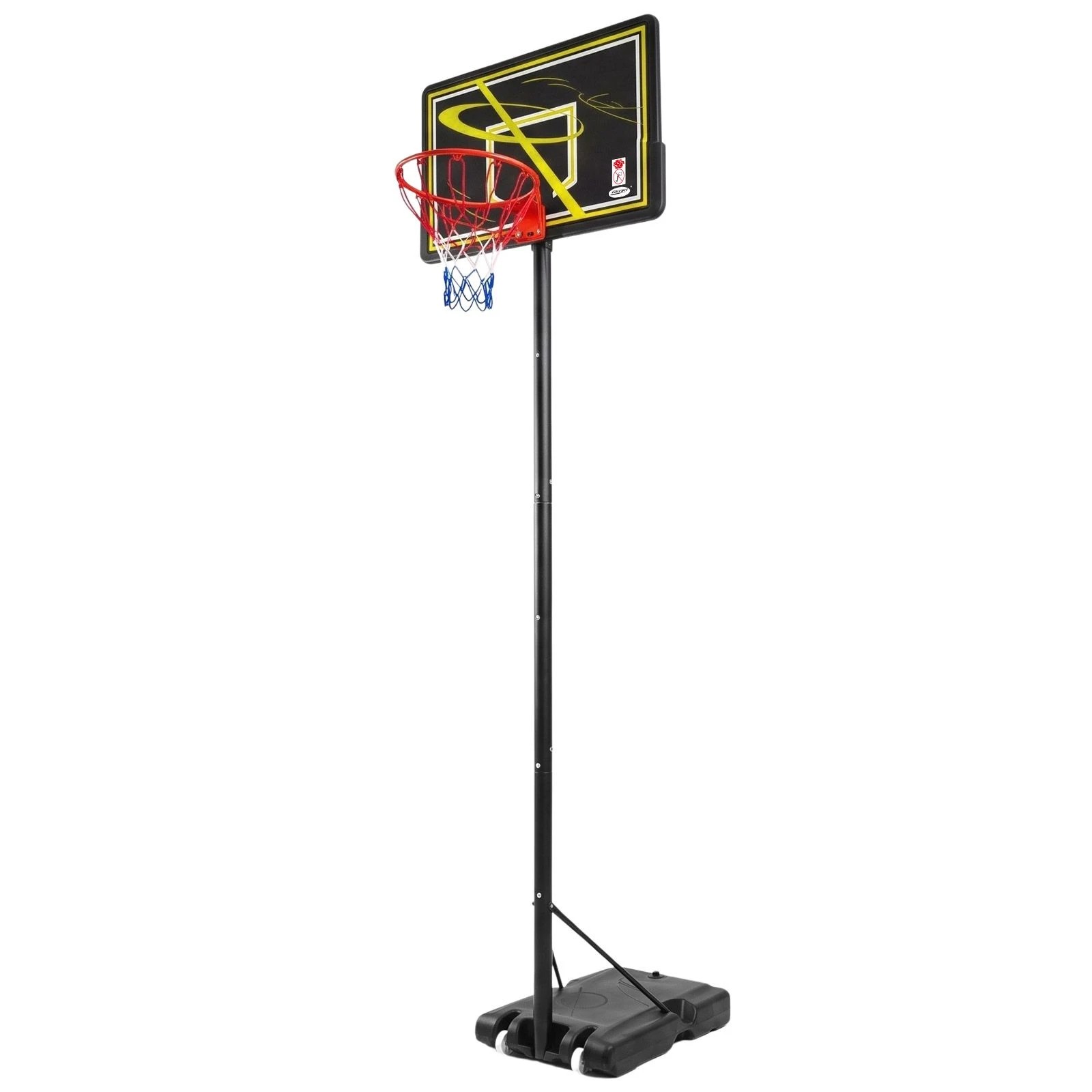 2 Genki Portable Basketball Hoop Stand 1.5-3.05m Adjustable Height System with Backboard Net, 2 of 7