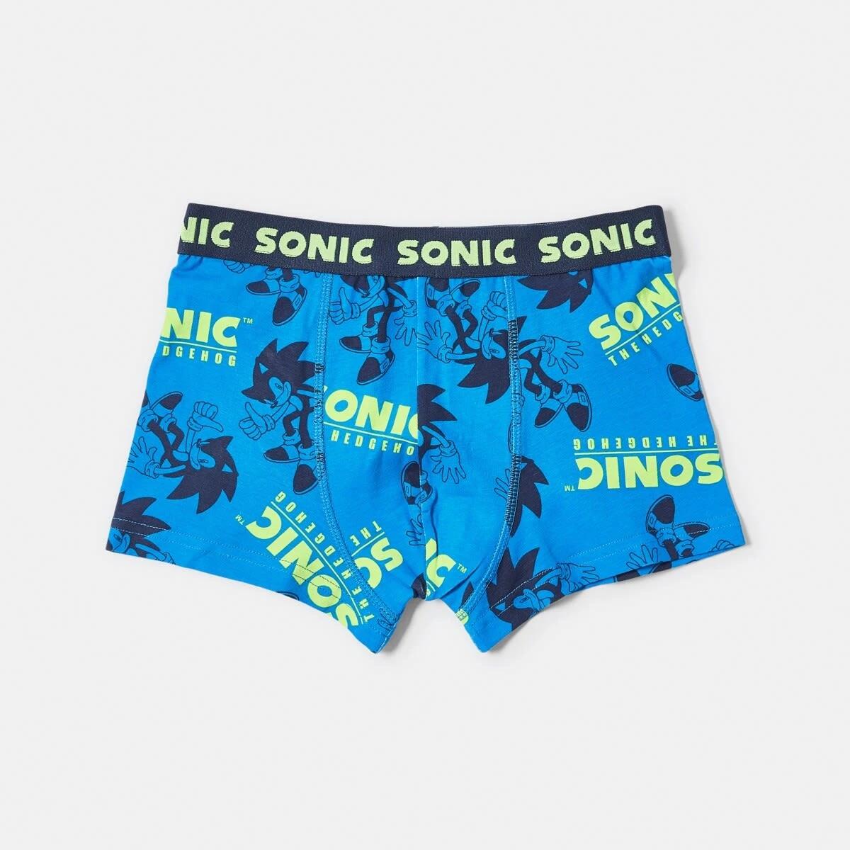 4 3 Pack Sonic The Hedgehog License Trunks Sonic, 4 of 6
