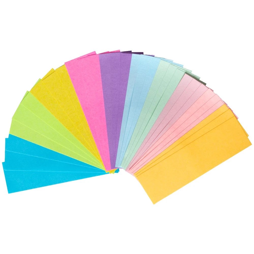 4 J.Burrows Page Markers 13x45mm Assorted 10 Pack, 4 of 4