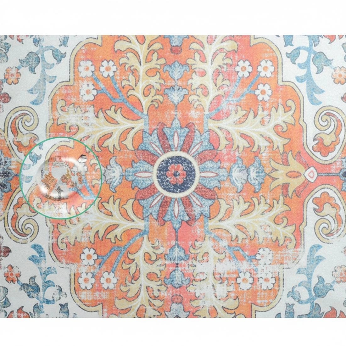 5 Artiss Floor Rug 160x230 Mat Carpet Short Pile - Orange, 5 of 6