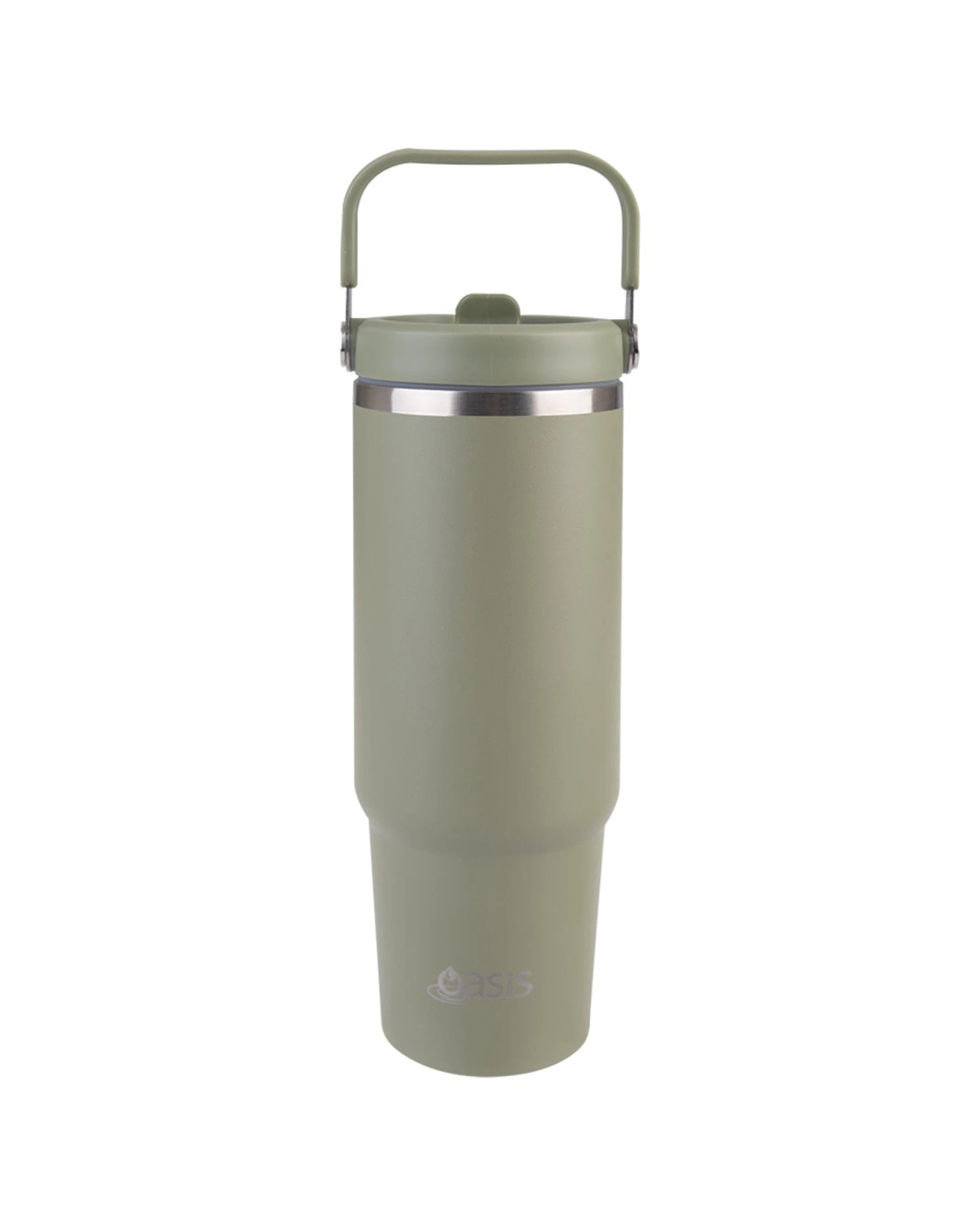 1 Oasis Voyager Carry Tumbler Vacuum Insulated Leakproof Flip Up Sipper 900ml, 1 of 4