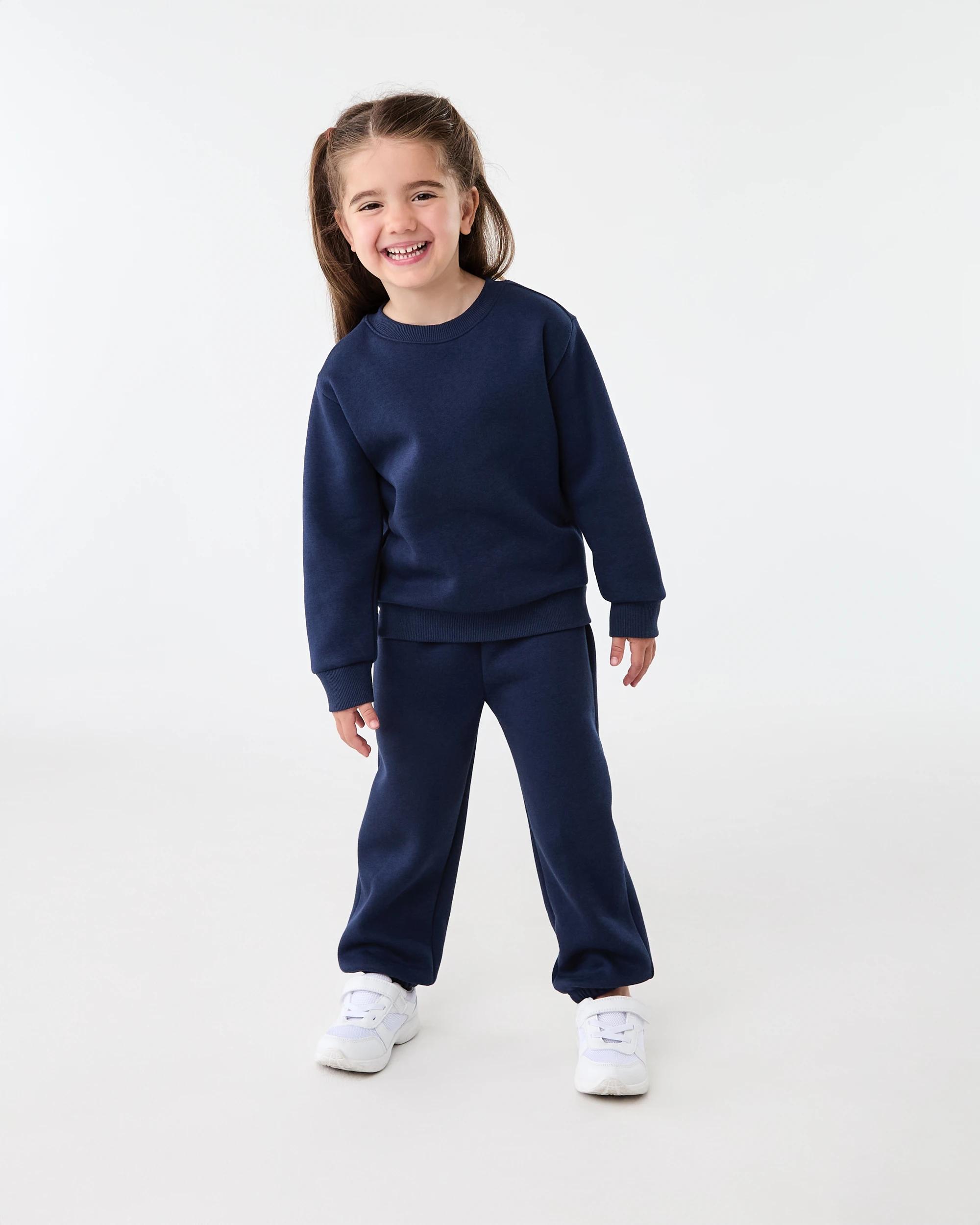 5 Crew Neck Sweater Dress Navy, 5 of 5