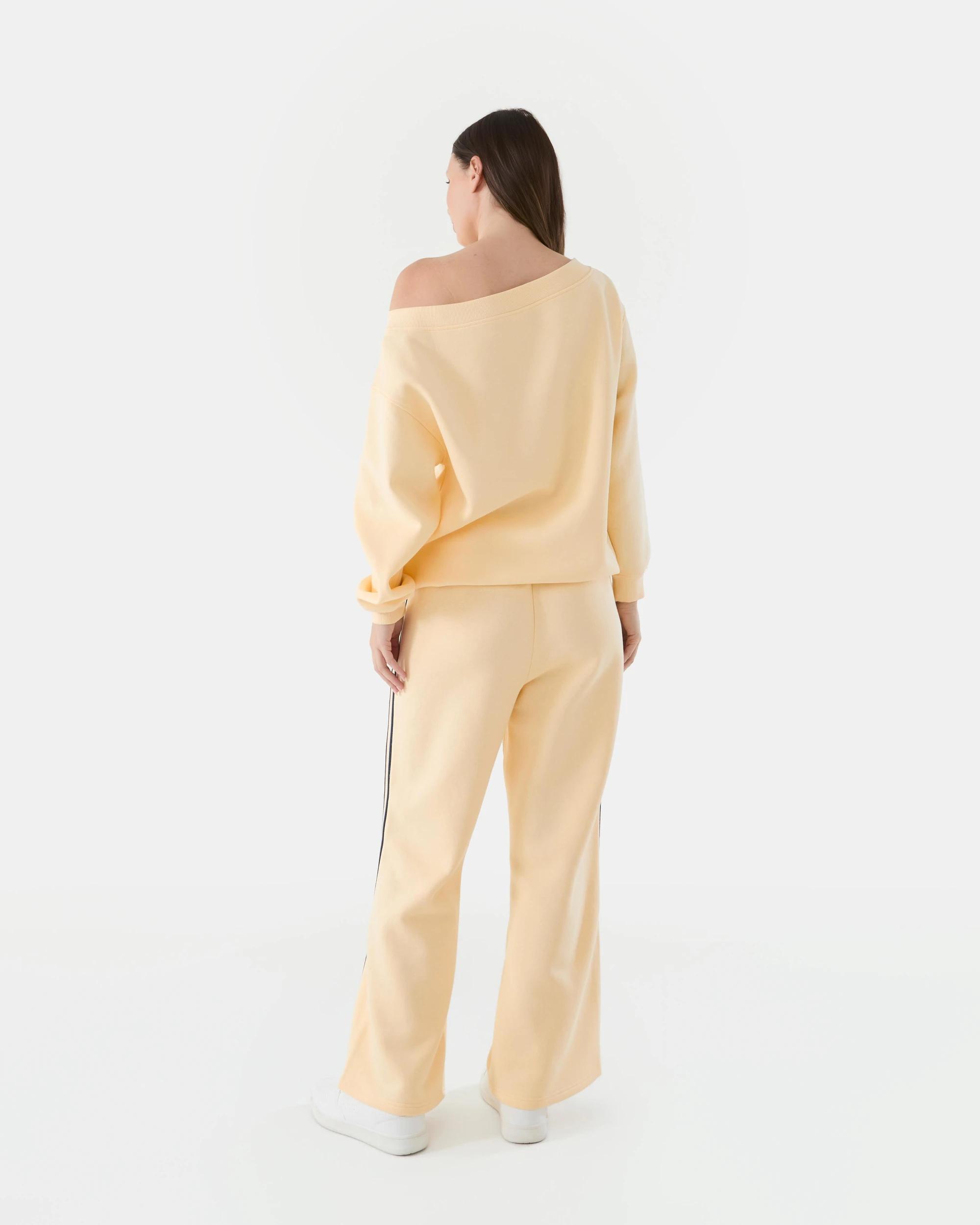 7 Side Stripe Trackpants Ylw Butter, 7 of 7
